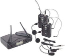 Proel EIKON WM700DH (DUAL) - Coppia microfoni wireless ad Archetto