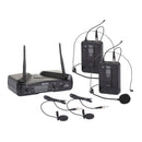 EIKON WM300DH  Radiomicrofono UHF doppio canale a frequenza fissa.
